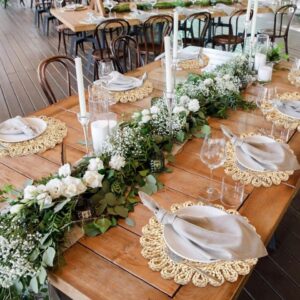 Boho Rattan Natural Woven Placemat Charger