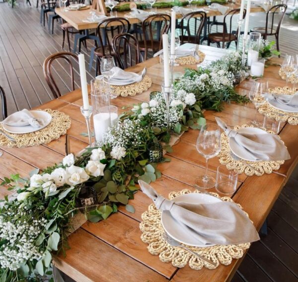 Boho Rattan Natural Woven Placemat Charger