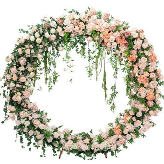 Layla Round Flower Arch