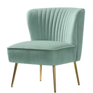Carmen Celvet Chair-Sage