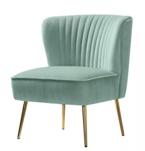 Carmen Celvet Chair-Sage