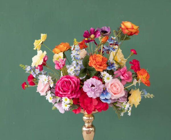 15.7 Auralia Faux Flower Centerpiece Topper