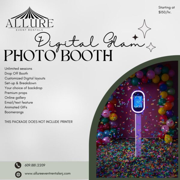 Photo Booth Rental Digital Delivery