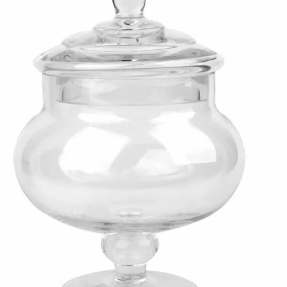 10" Glass Apothecary Jar