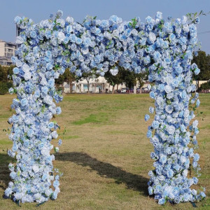 Hampton Blue 5D Flower Ceremony Arch