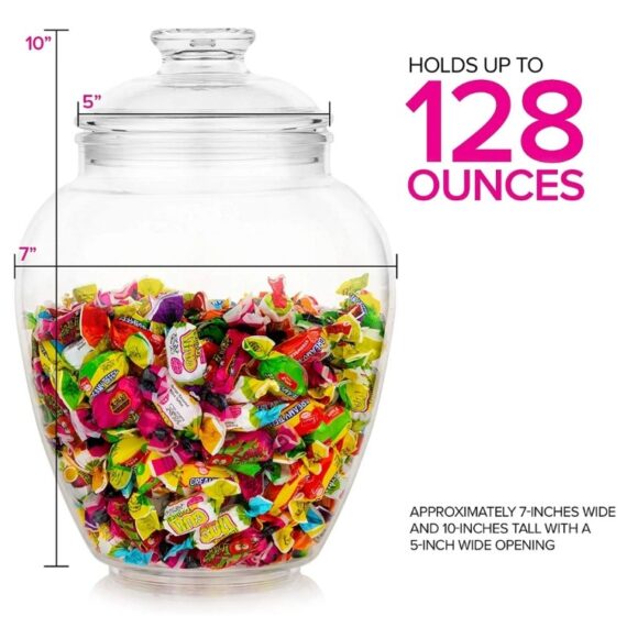 128oz. Acrylic Candy Jar