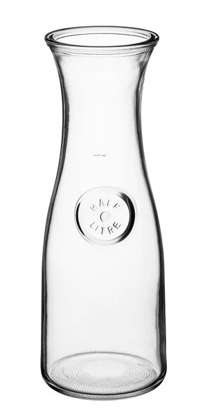Glass Water Carafe 17oz.