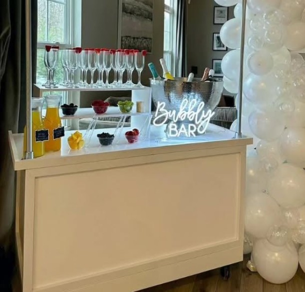 Sweet Collective Champagne Cart