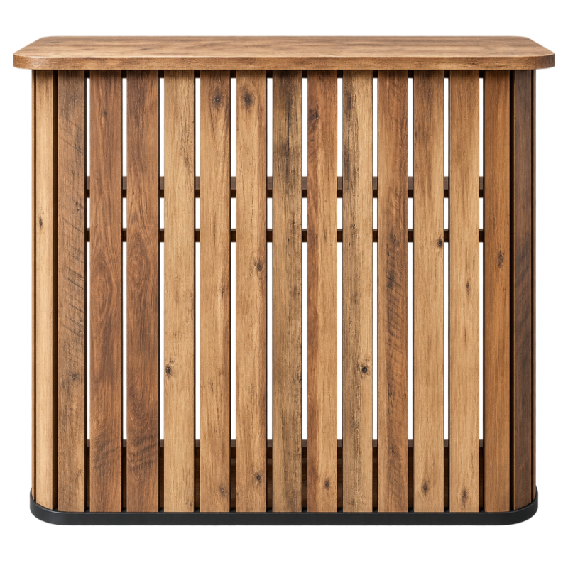 63" Rustic Bar