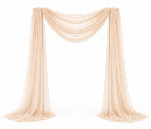Tulle Ceremony Arch