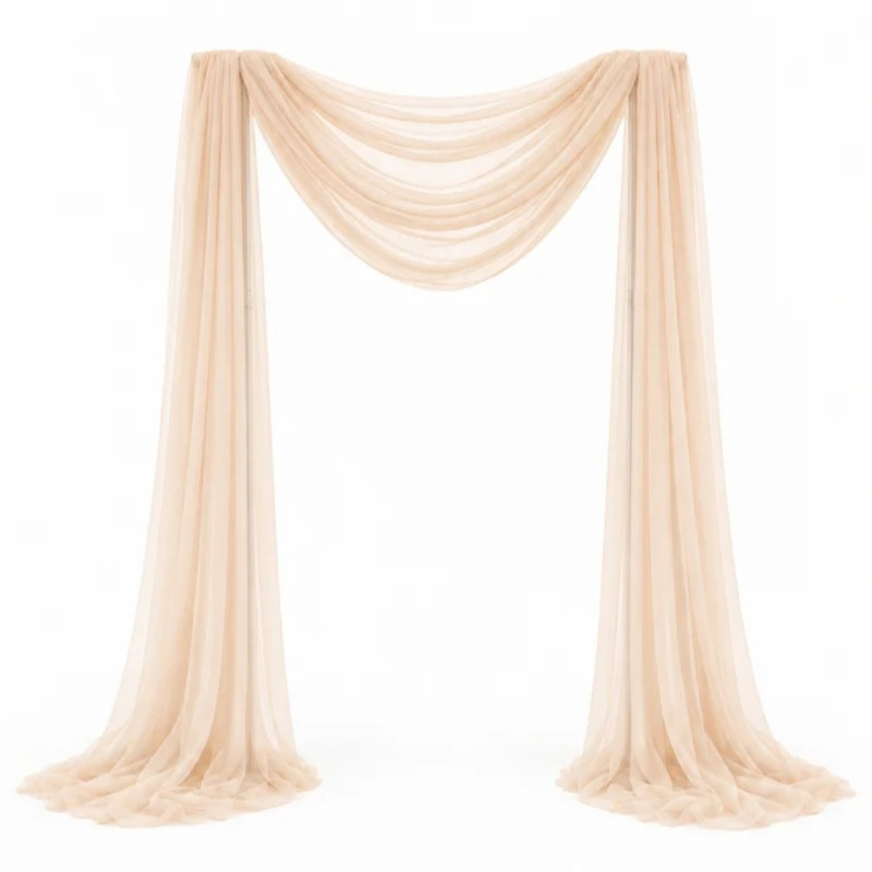 Tulle Ceremony Arch
