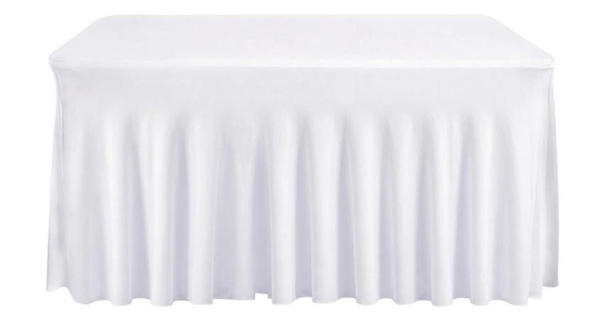 Pleat Spandex Table Linen 48"
